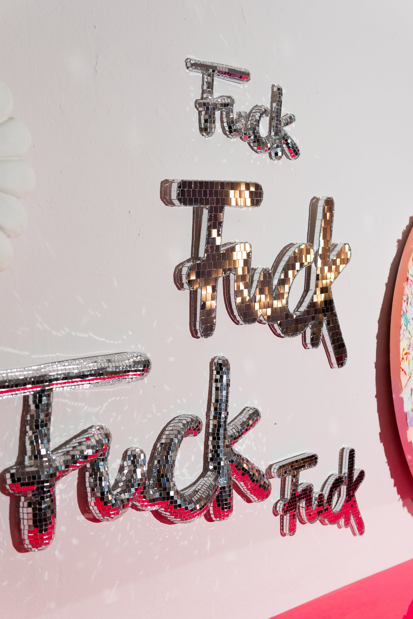 FUCK • organisch • Glitzer