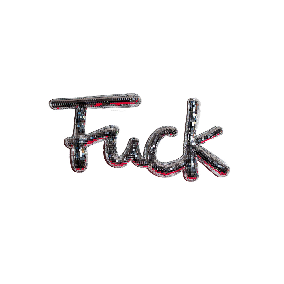 FUCK • organisch • Glitzer