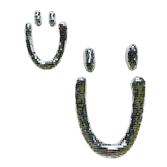 SMILEY • plastisch • Glitzer