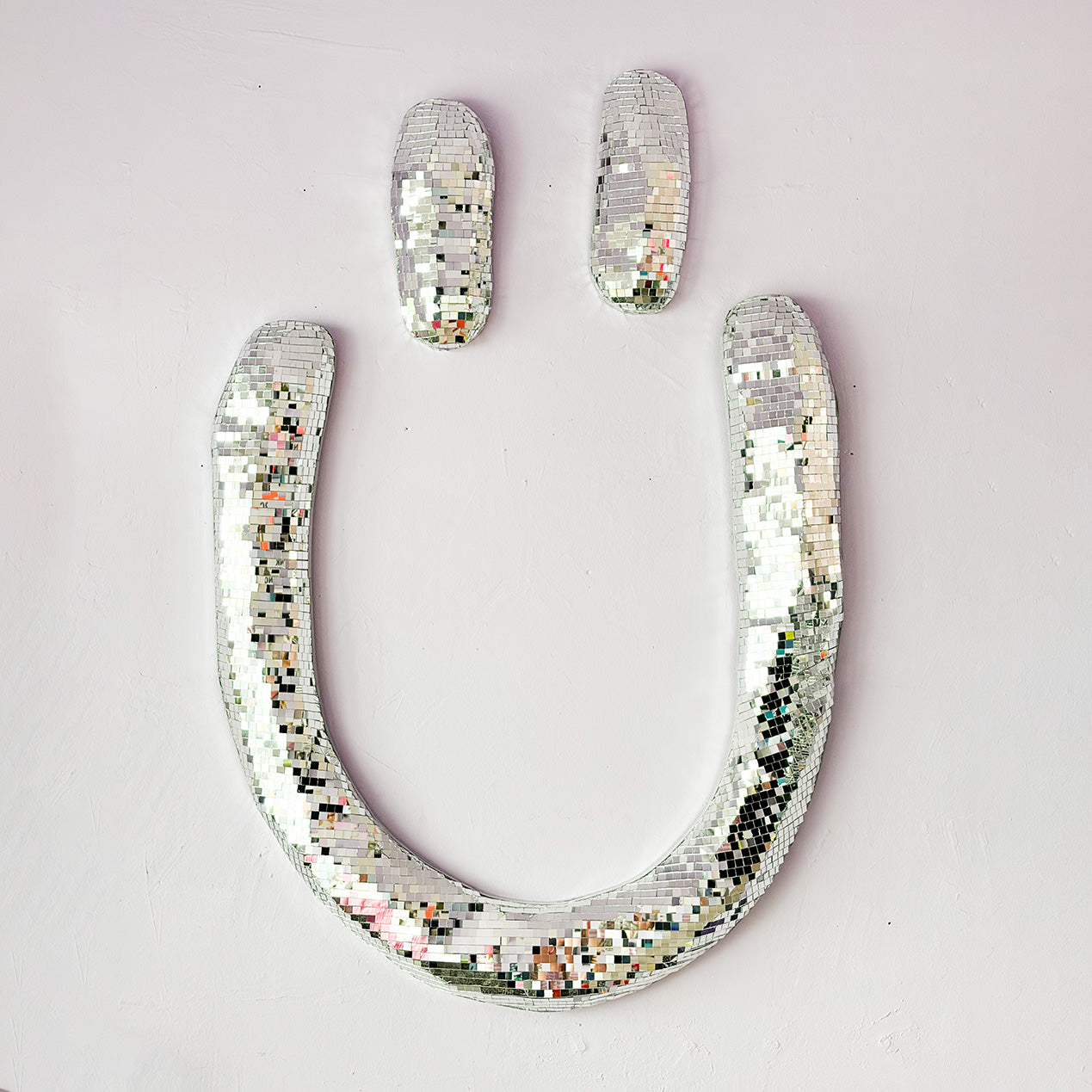 SMILEY • MegaMaxi • Glitzer • plastisch • UNIKAT