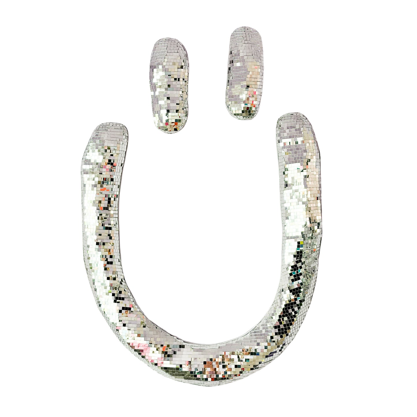 SMILEY • MegaMaxi • Glitzer • plastisch • UNIKAT