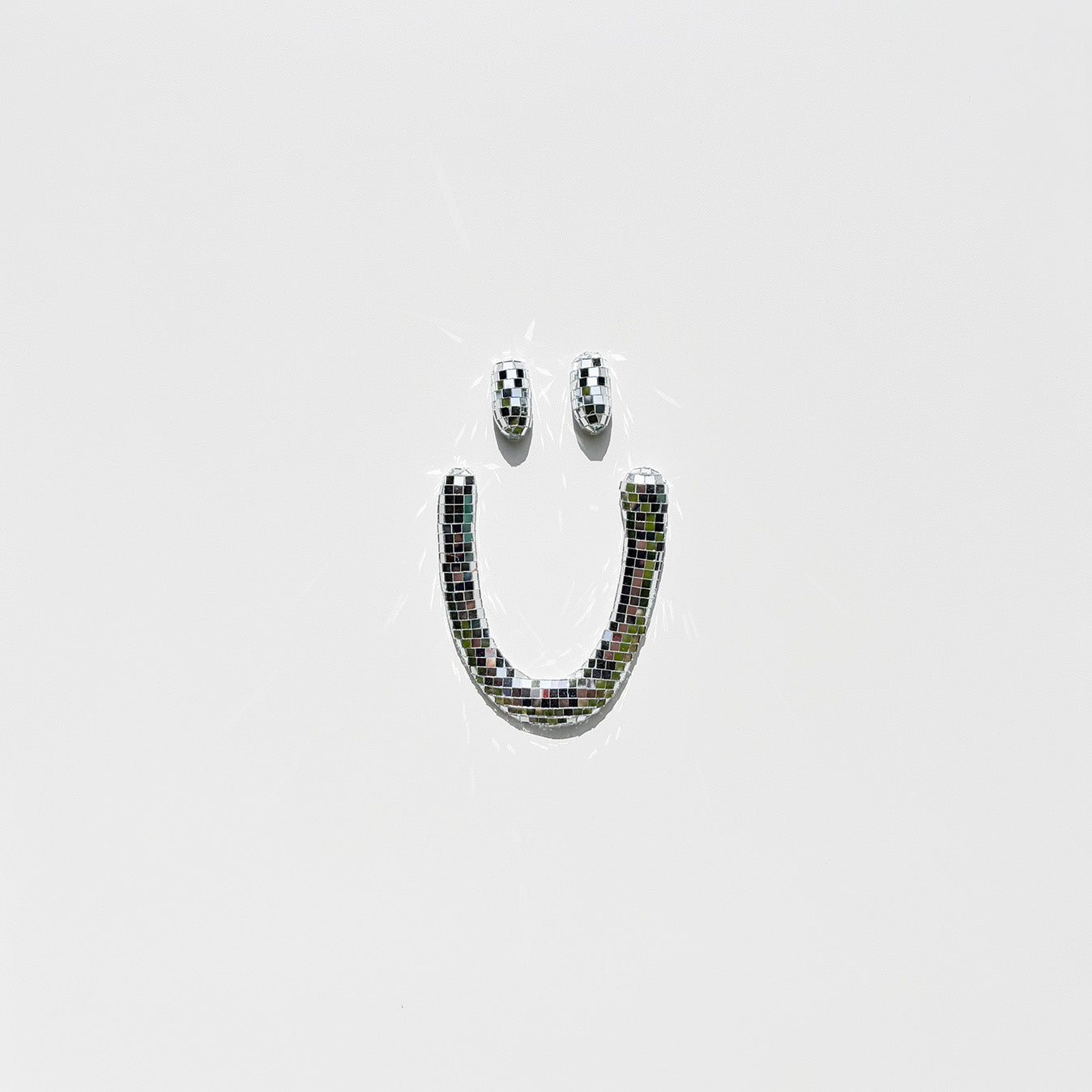 SMILEY • plastisch • Glitzer