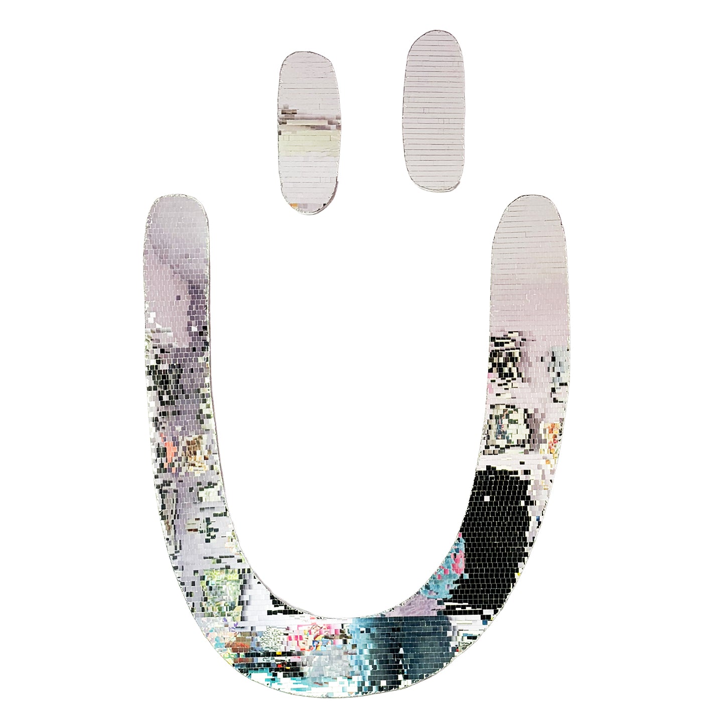 SMILEY • MegaMaxi • Glitzer • Flach • UNIKAT