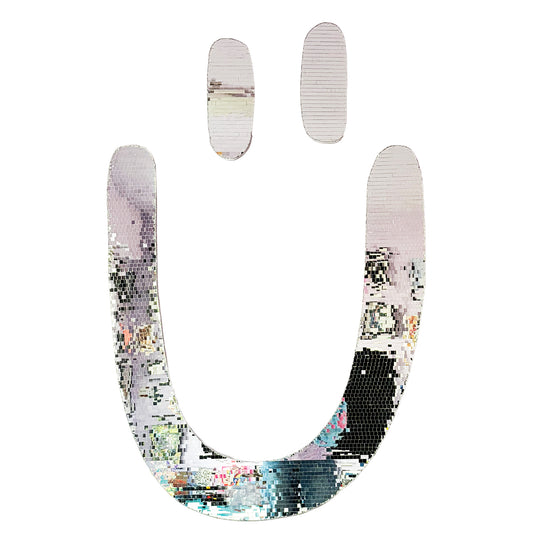 SMILEY • MegaMaxi • Glitzer • Flach • UNIKAT