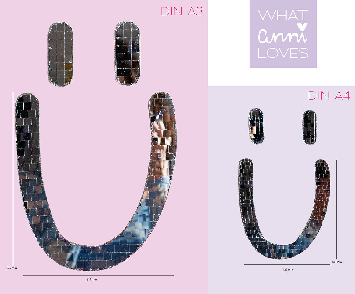 SMILEY • flach • Farbe / Glow